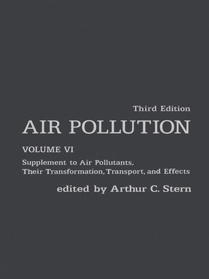 cover image of Air Pollution